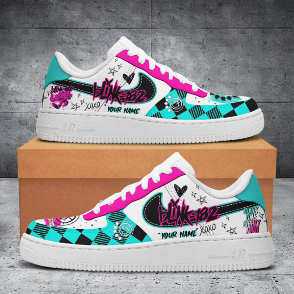 Tubopro Blink 182 Air Low-Top Sneakers Shoes For Men And Women