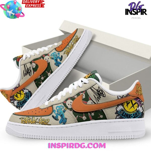 Tubopro Blink-182 Air Low-Top Sneakers Shoes For Men And Women - Image 2