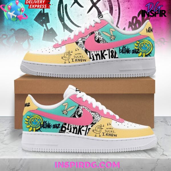 Tubopro Blink-182 Air Low-Top Sneakers Shoes For Men And Women