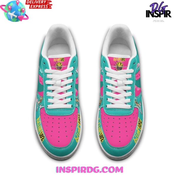 Tubopro Blink-182 Air Low-Top Sneakers Shoes For Men And Women - Image 4