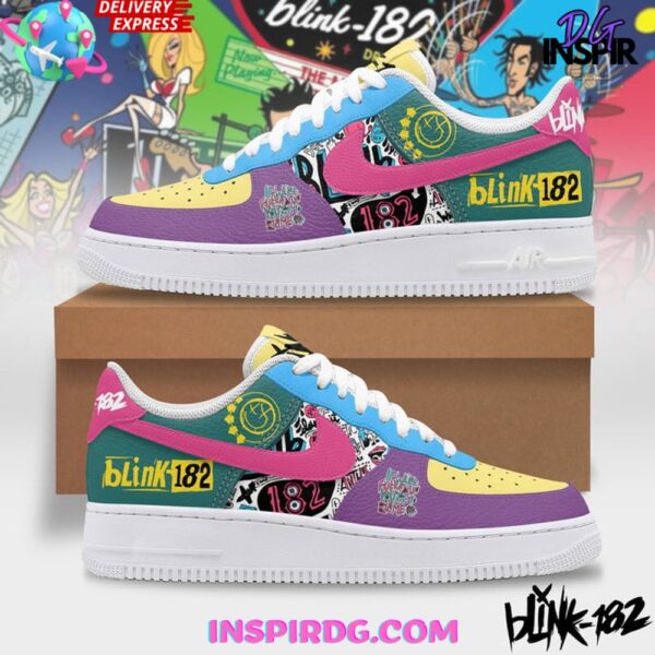 Tubopro Blink-182 Air Low-Top Sneakers Shoes For Men And Women