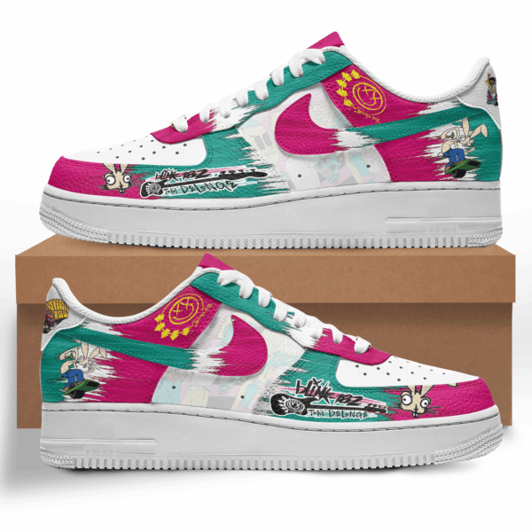 Tubopro Blink 182 Air Low-Top Sneakers Shoes For Men And Women - Image 2