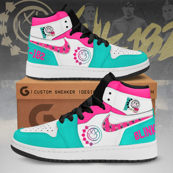 Tubopro Blink 182 AJ1 High Sneakers Shoes For Men And Women
