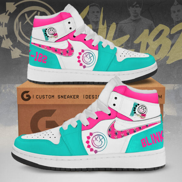 Tubopro Blink 182 AJ1 High Sneakers Shoes For Men And Women
