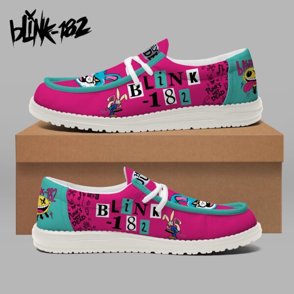 Tubopro Blink-182 Personalized Hey Dude Shoes For Men And Women