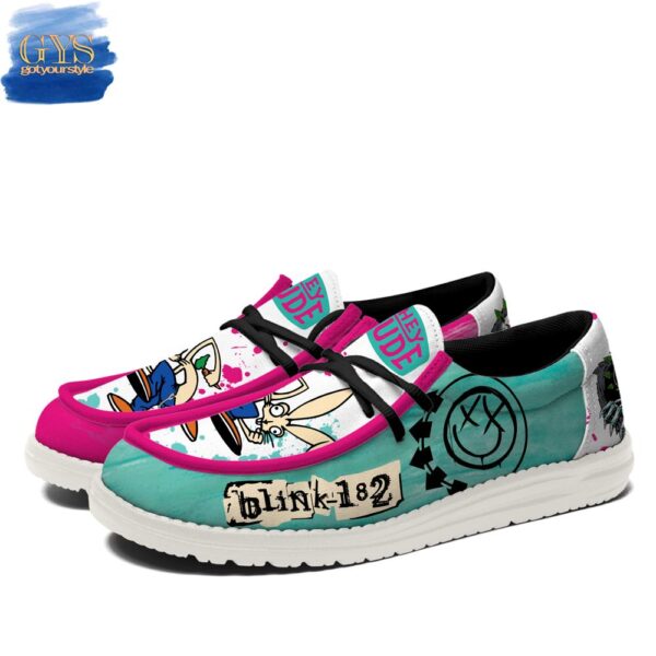 Tubopro Blink-182 Personalized Hey Dude Shoes For Men And Women - Image 6