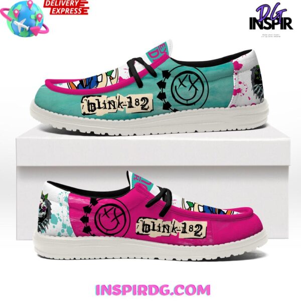 Tubopro Blink-182 Personalized Hey Dude Shoes For Men And Women - Image 4