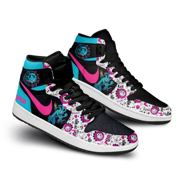 Tubopro Blink 182AJ1 High Sneakers Shoes For Men And Women - Image 3