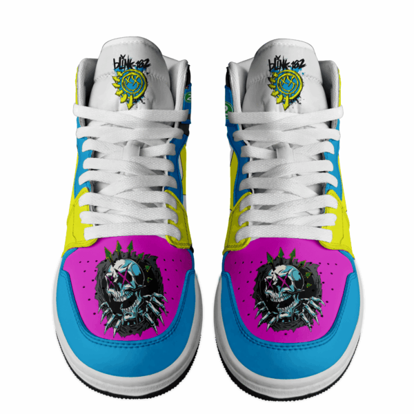 Tubopro Blink 182AJ1 High Sneakers Shoes For Men And Women - Image 2