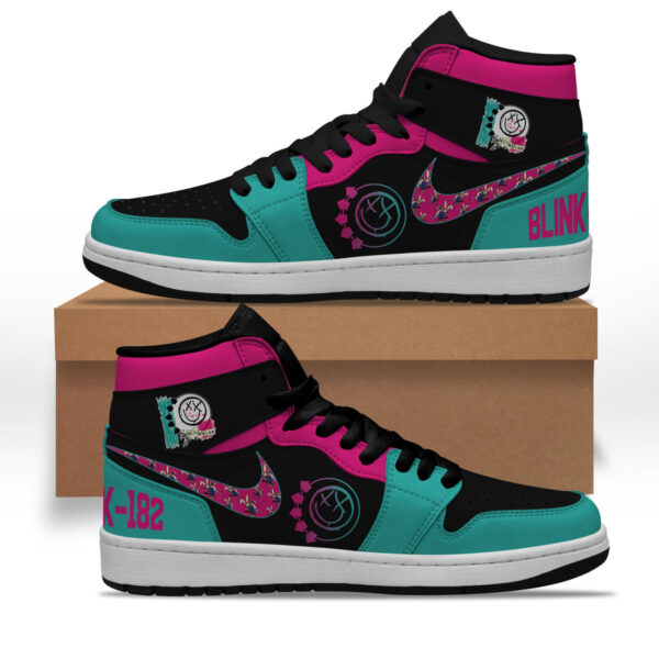 Tubopro Blink 182AJ1 High Sneakers Shoes For Men And Women - Image 2