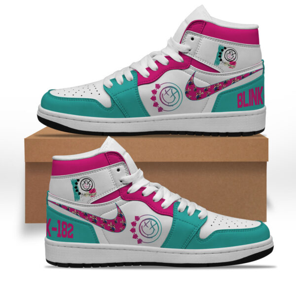 Tubopro Blink 182AJ1 High Sneakers Shoes For Men And Women - Image 2