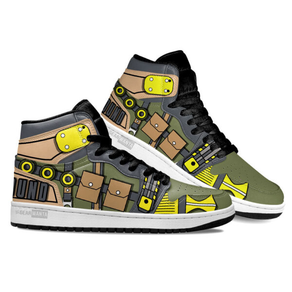 Tubopro Bloodhound Apex Legends AJ1 High Sneakers Shoes For Men And Women - Image 5
