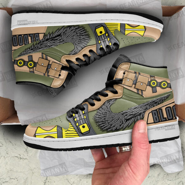 Tubopro Bloodhound Apex Legends AJ1 High Sneakers Shoes For Men And Women - Image 3
