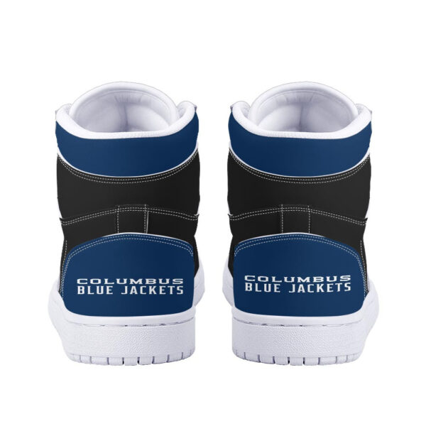 Tubopro Blue Jackets AJ1 High Sneakers Shoes For Men And Women - Image 4