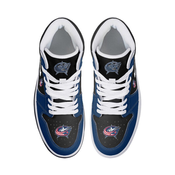 Tubopro Blue Jackets AJ1 High Sneakers Shoes For Men And Women - Image 3