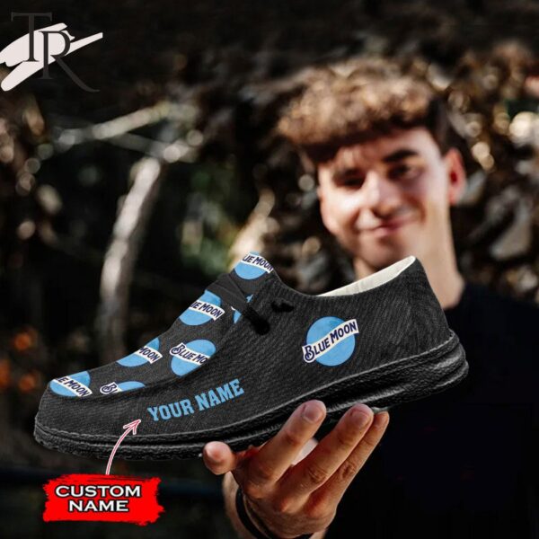 Tubopro Blue Moon Personalized Hey Dude Shoes For Men And Women - Image 2