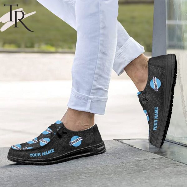 Tubopro Blue Moon Personalized Hey Dude Shoes For Men And Women - Image 5