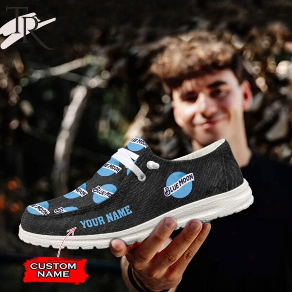 Tubopro Blue Moon Personalized Hey Dude Shoes For Men And Women - Image 3