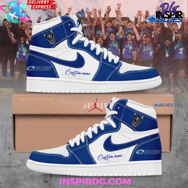 Tubopro Blues AJ1 High Sneakers Shoes For Men And Women