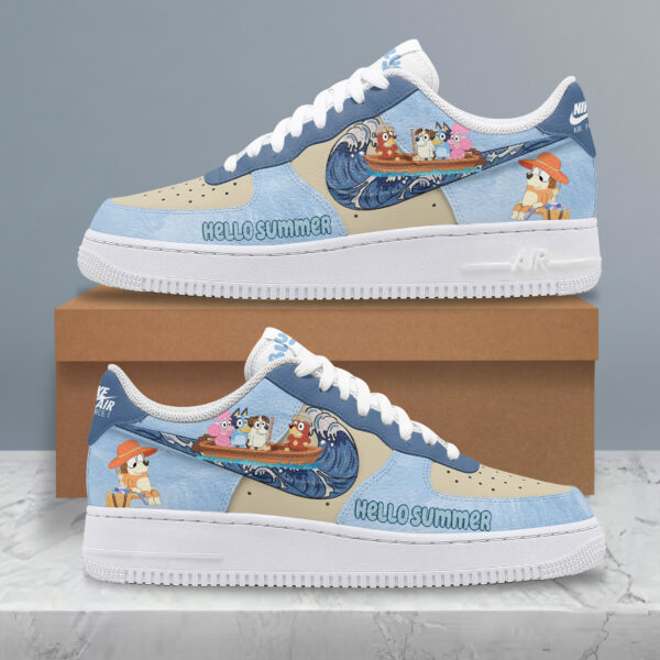 Tubopro Bluey Air Low-Top Sneakers Shoes For Men And Women - Image 2