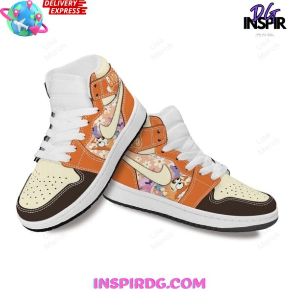 Tubopro Bluey AJ1 High Sneakers Shoes For Men And Women - Image 5