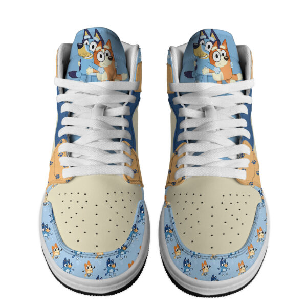 Tubopro Bluey AJ1 High Sneakers Shoes For Men And Women - Image 3