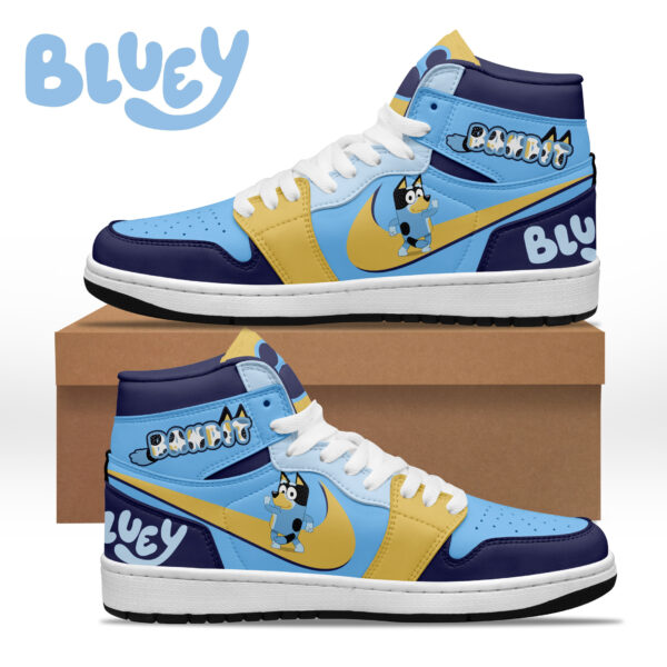 Tubopro Bluey AJ1 High Sneakers Shoes For Men And Women