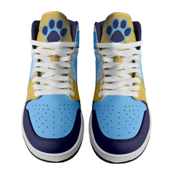 Tubopro Bluey AJ1 High Sneakers Shoes For Men And Women - Image 2