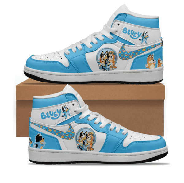 Tubopro Bluey AJ1 High Sneakers Shoes For Men And Women