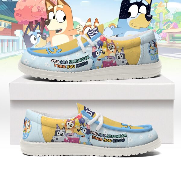 Tubopro Bluey Personalized Hey Dude Shoes For Men And Women - Image 5