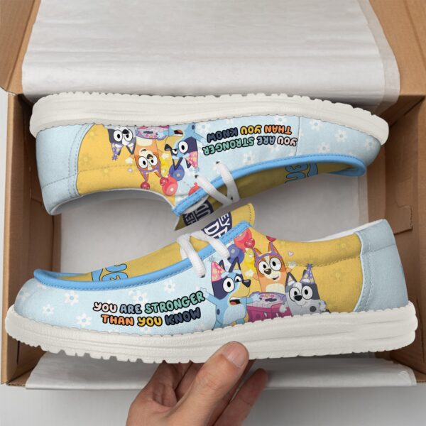Tubopro Bluey Personalized Hey Dude Shoes For Men And Women - Image 4