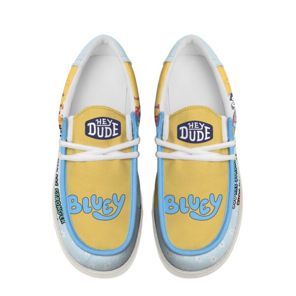 Tubopro Bluey Personalized Hey Dude Shoes For Men And Women - Image 3