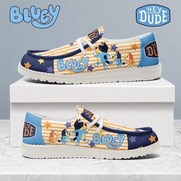 Tubopro Bluey Personalized Hey Dude Shoes For Men And Women