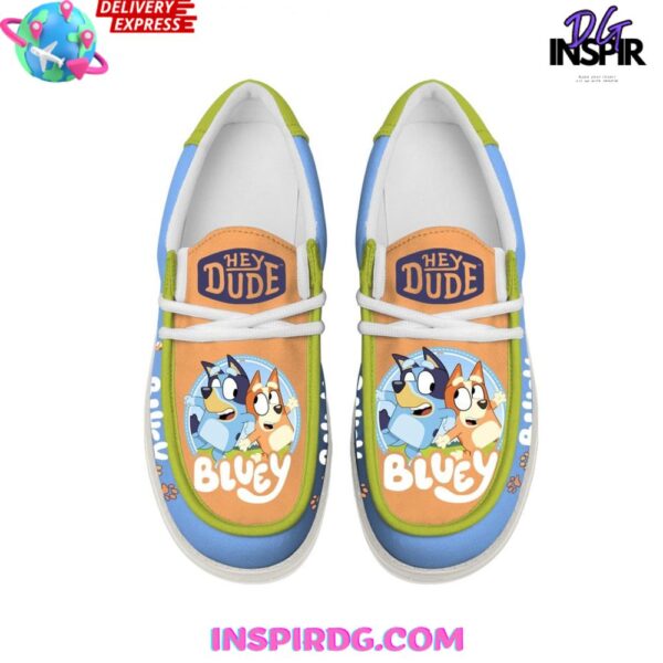 Tubopro Bluey Personalized Hey Dude Shoes For Men And Women - Image 3