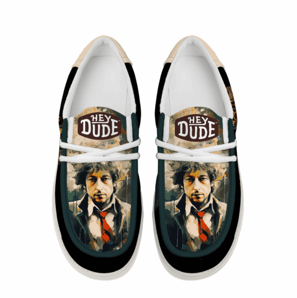 Tubopro Bob Dylan Hey Dude Shoes For Men And Women - Image 3