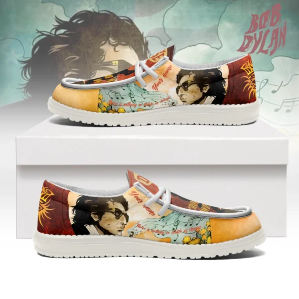 Tubopro Bob Dylan Personalized Hey Dude Shoes For Men And Women - Image 2