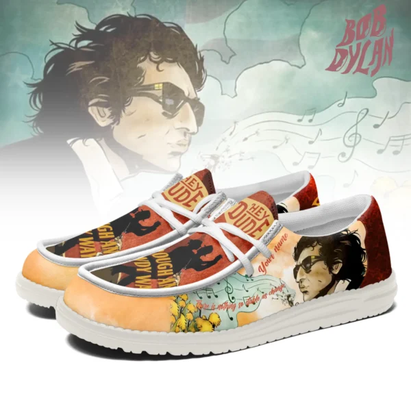Tubopro Bob Dylan Personalized Hey Dude Shoes For Men And Women