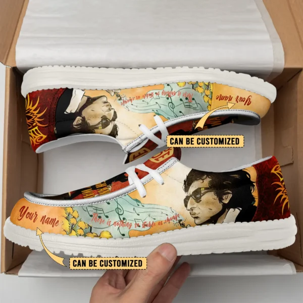 Tubopro Bob Dylan Personalized Hey Dude Shoes For Men And Women - Image 5
