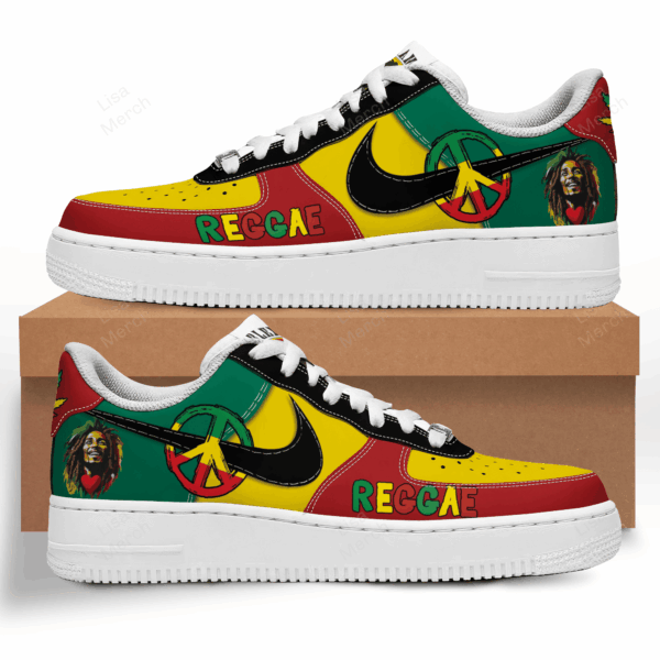 Tubopro Bob Marley Air Low-Top Sneakers Shoes For Men And Women