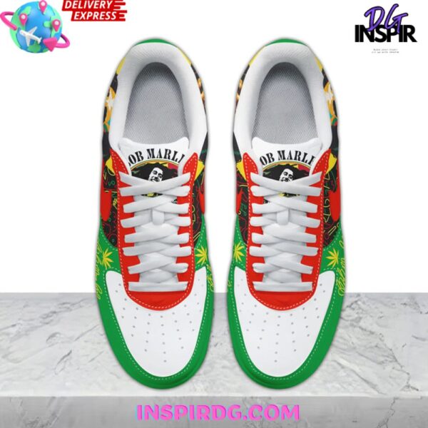 Tubopro Bob Marley Air Low-Top Sneakers Shoes For Men And Women - Image 4