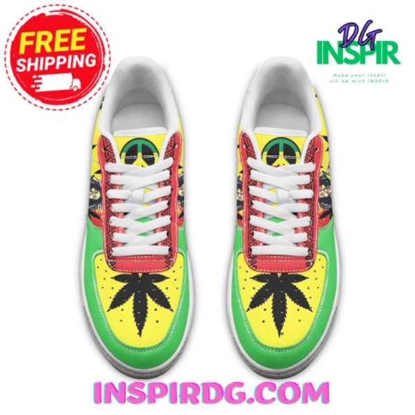 Tubopro Bob Marley Air Low-Top Sneakers Shoes For Men And Women - Image 2
