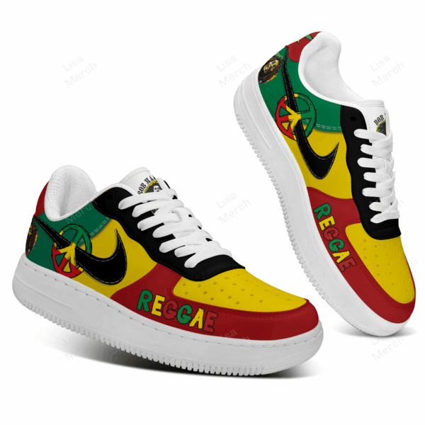 Tubopro Bob Marley Air Low-Top Sneakers Shoes For Men And Women - Image 2