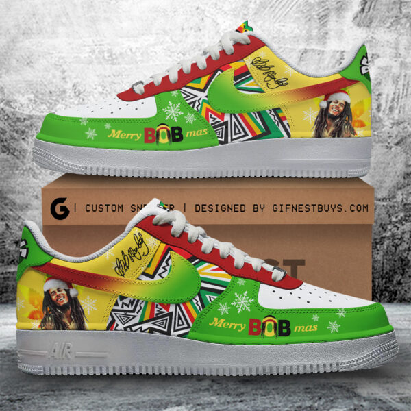 Tubopro Bob Marley Air Low-Top Sneakers Shoes For Men And Women