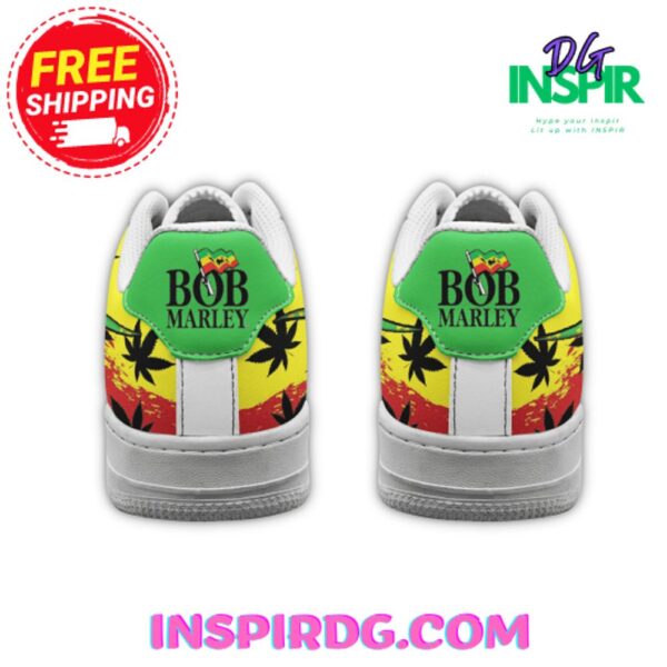 Tubopro Bob Marley Air Low-Top Sneakers Shoes For Men And Women - Image 3