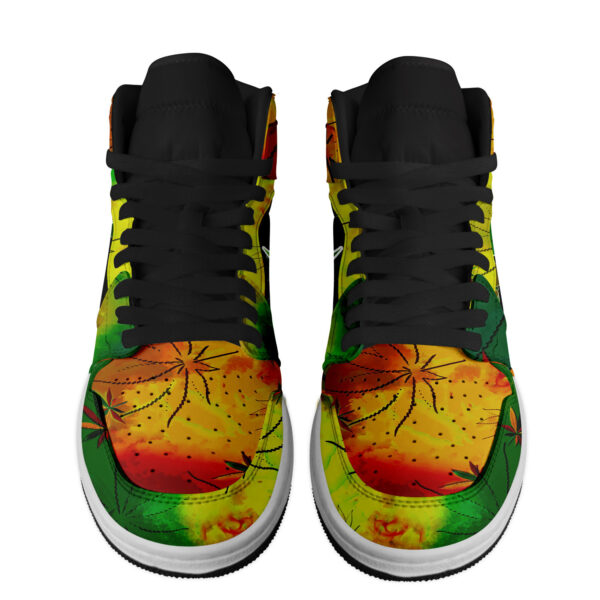 Tubopro Bob Marley AJ1 High Sneakers Shoes For Men And Women - Image 3
