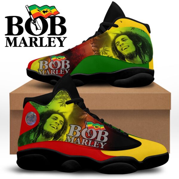 Tubopro Bob Marley AJ13 Sneakers Shoes For Men And Women - Image 2