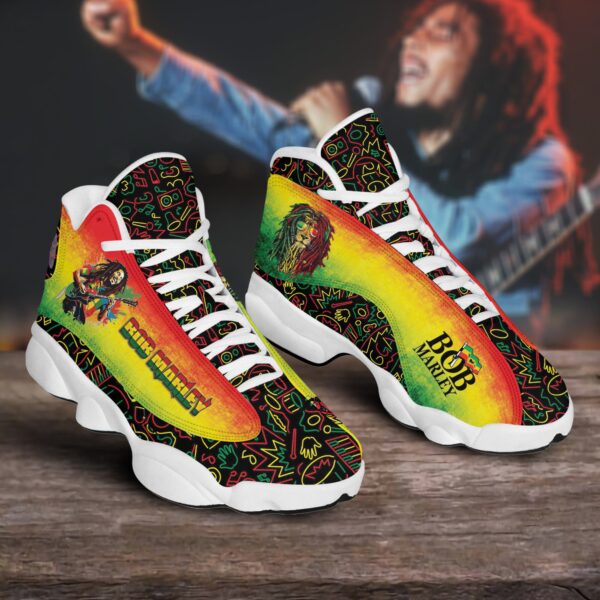 Tubopro Bob Marley AJ13 Sneakers Shoes For Men And Women