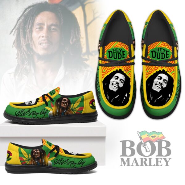 Tubopro Bob Marley Personalized Hey Dude Shoes For Men And Women