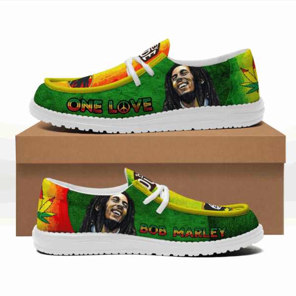 Tubopro Bob Marley Personalized Hey Dude Shoes For Men And Women - Image 2