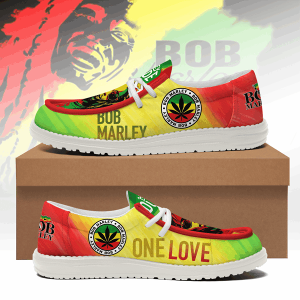 Tubopro Bob Marley Personalized Hey Dude Shoes For Men And Women